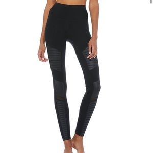 Alo Yoga High Waisted Moto Leggings